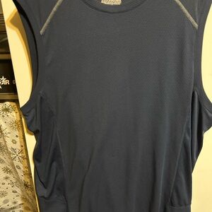 Tek Gear Men's Navy Sleeveless Tank Top